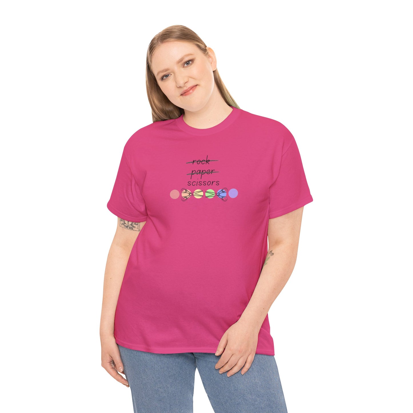 Pride Lesbian/Bi T-shirt-Unisex Heavy Cotton