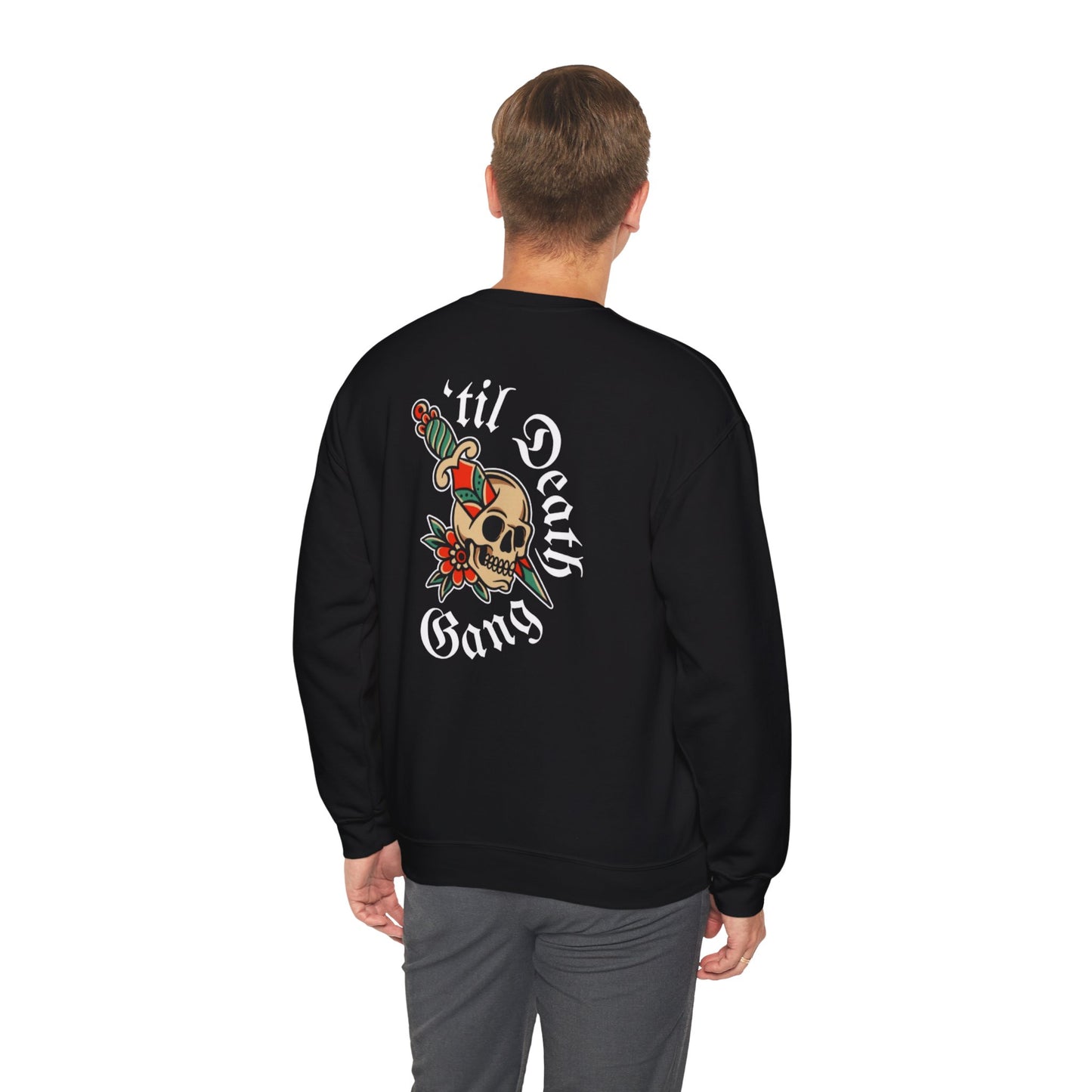 A 'Til Death Gang Unisex Heavy Blend™ Crewneck Sweatshirt