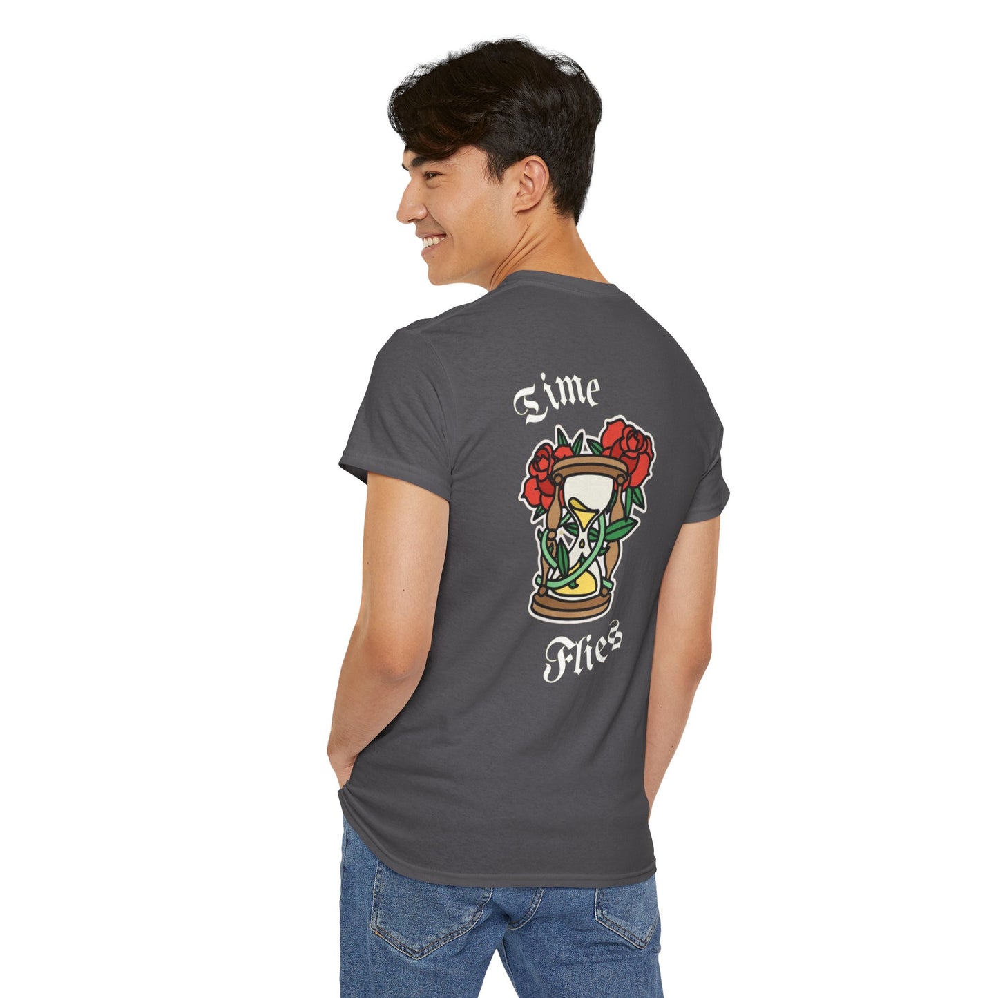 A Tattoo T-shirt Time Flies Unisex REDUCED FROM £24.99 to £21.99 S-2XL