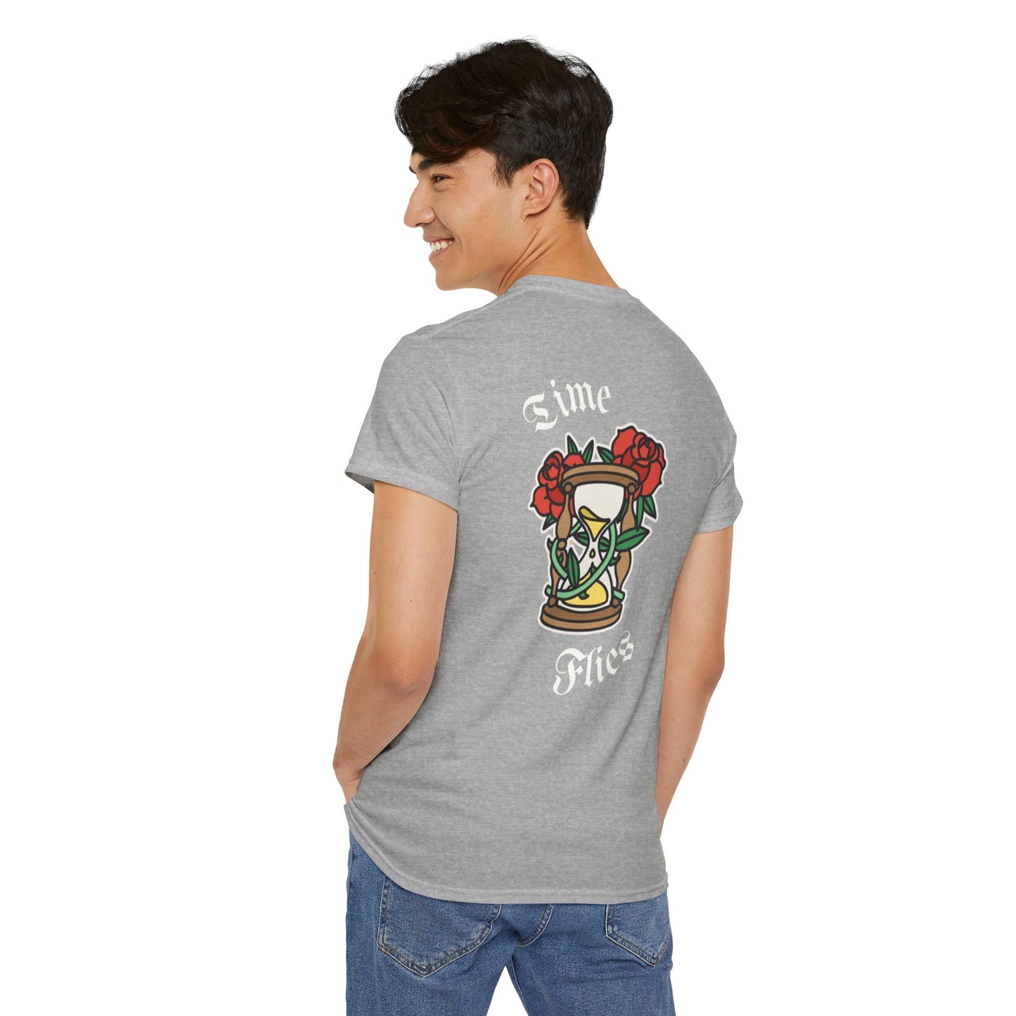 A Tattoo T-shirt Time Flies Unisex REDUCED FROM £24.99 to £21.99 S-2XL