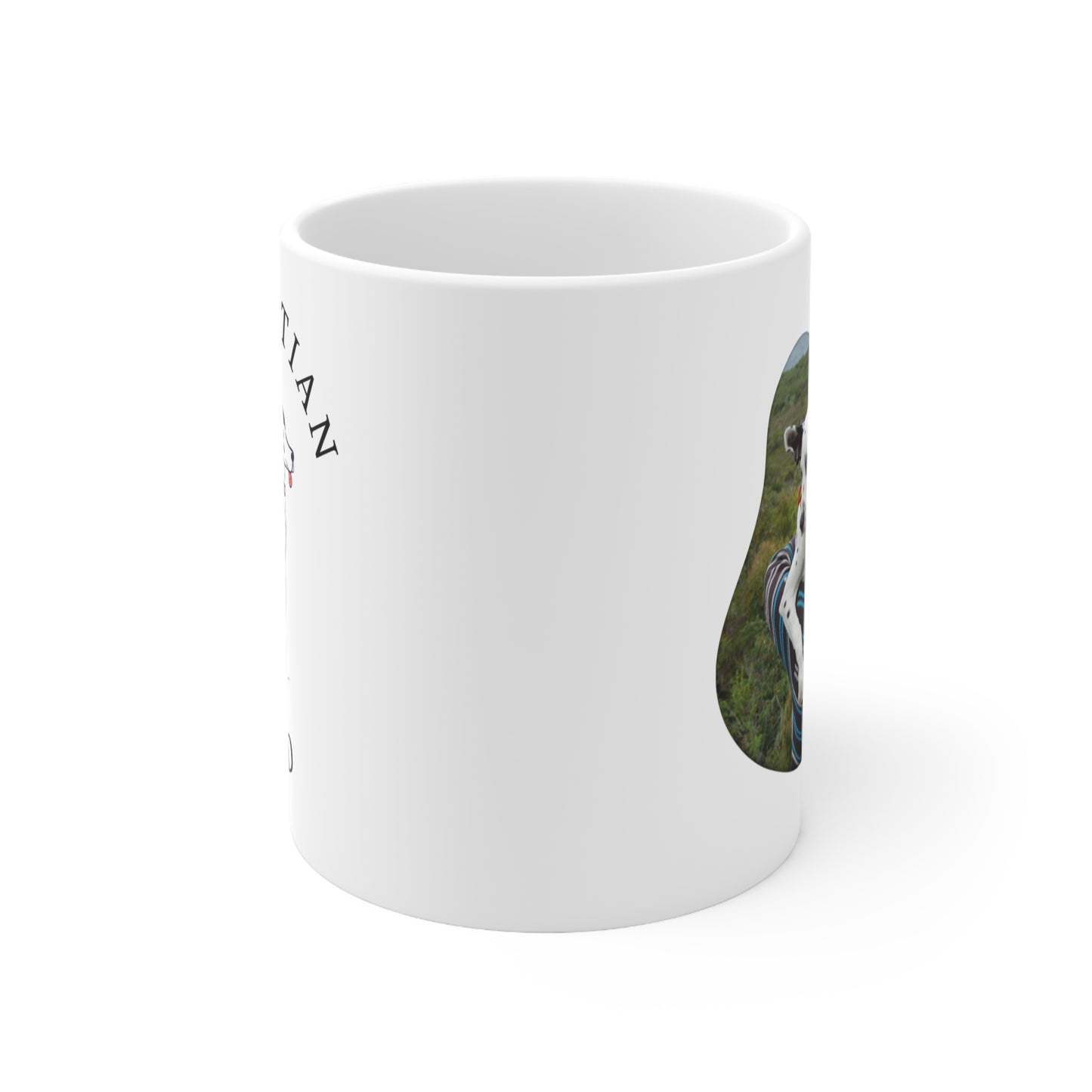 Personalised Dog Dad Ceramic Coffee Mugs, 11oz