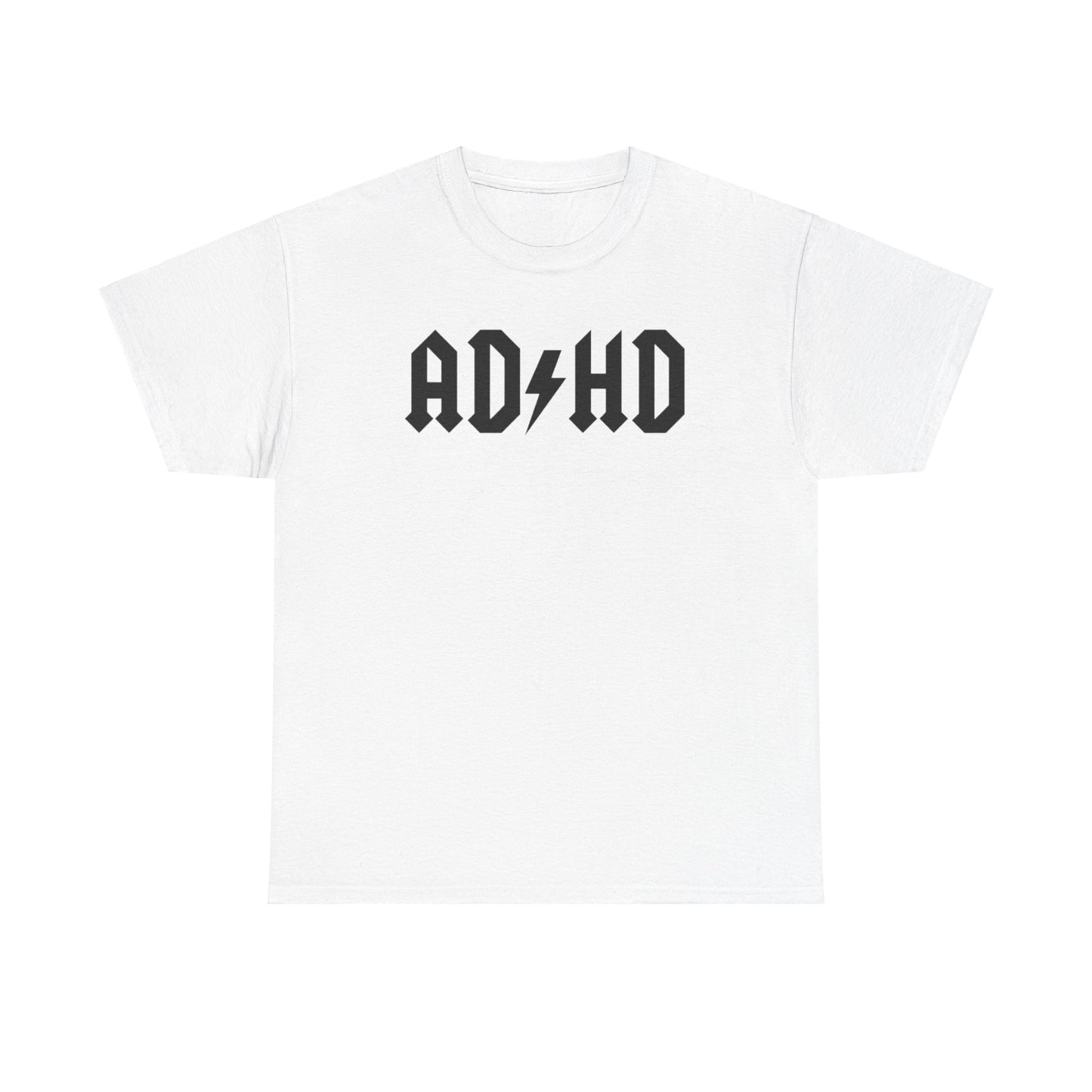 Unisex ADHD ADULT Heavy Cotton T-shirt (many colours)