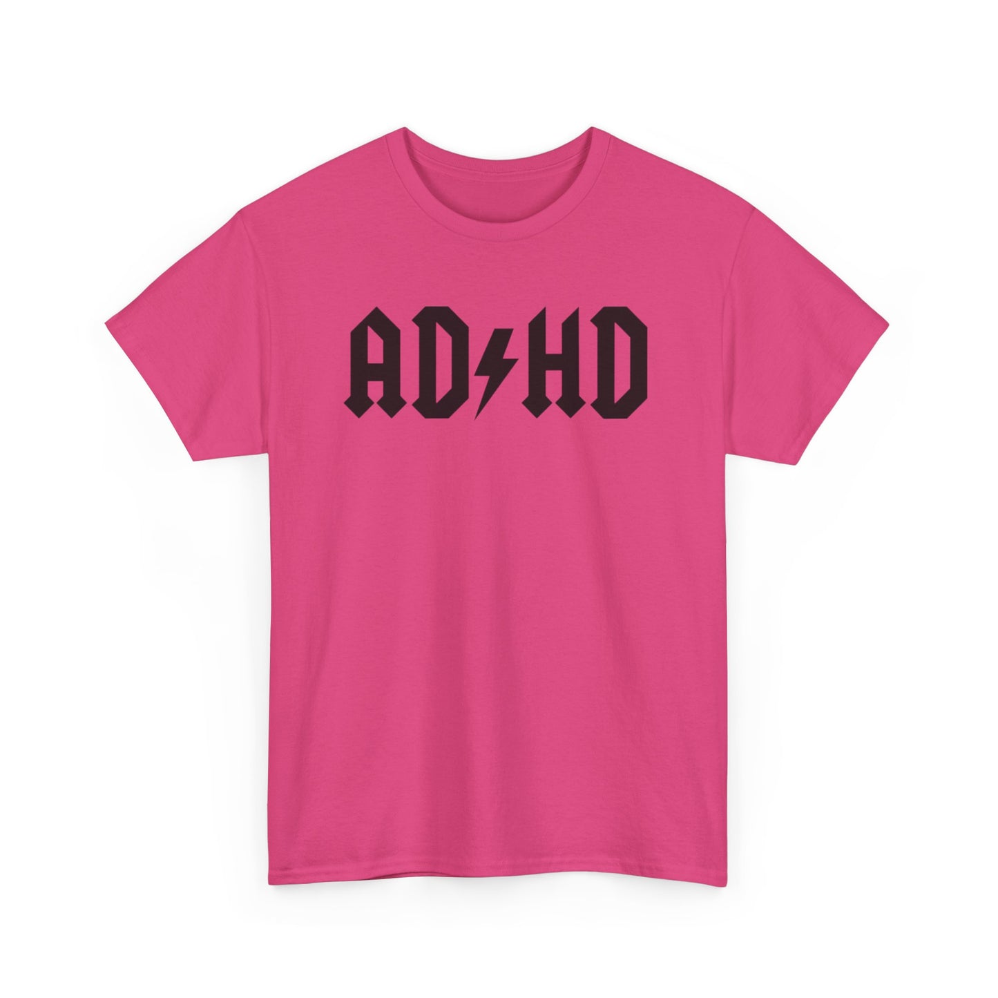 Unisex ADHD ADULT Heavy Cotton T-shirt (many colours)