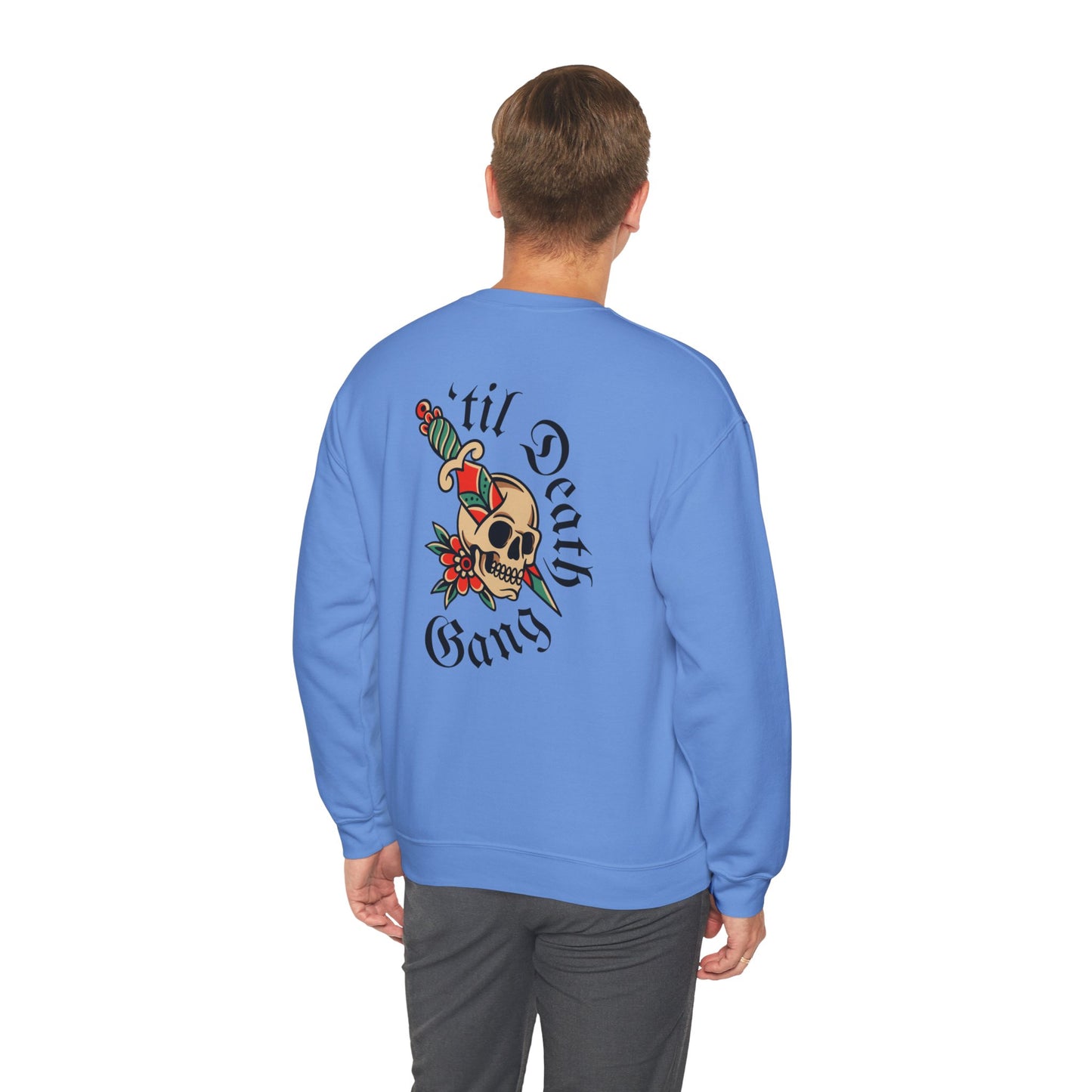 A 'Til Death Gang sweatshirt Unisex Heavy Blend™ Crewneck