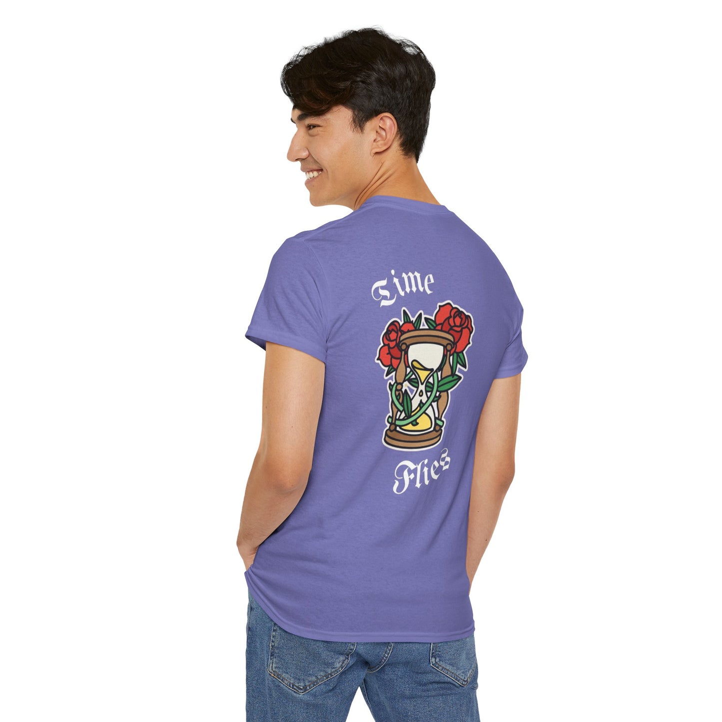 A Tattoo T-shirt Time Flies Unisex REDUCED FROM £24.99 to £21.99 S-2XL