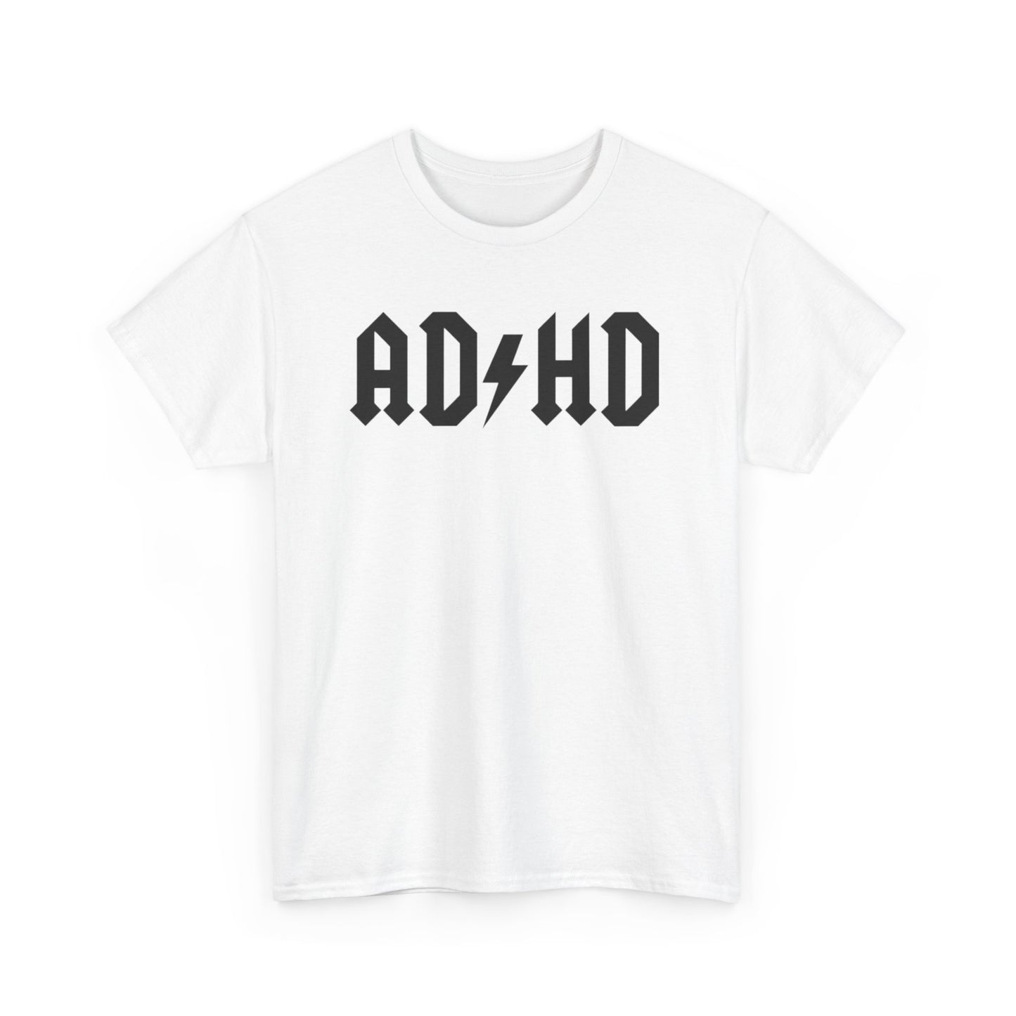 Unisex ADHD ADULT Heavy Cotton T-shirt (many colours)