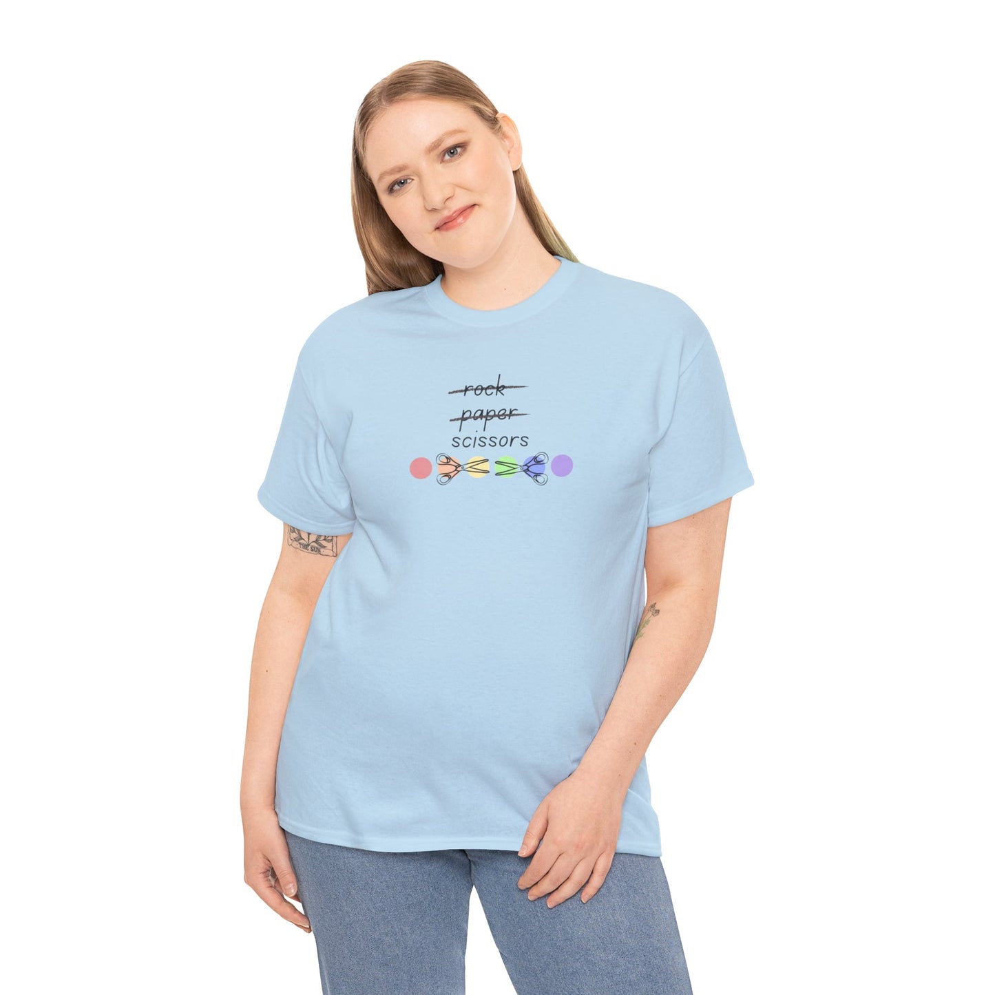 Pride Lesbian/Bi T-shirt-Unisex Heavy Cotton