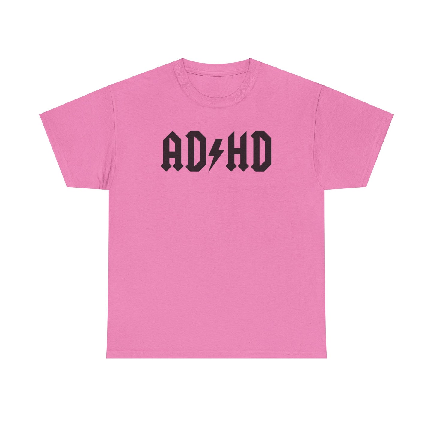 Unisex ADHD ADULT Heavy Cotton T-shirt (many colours)