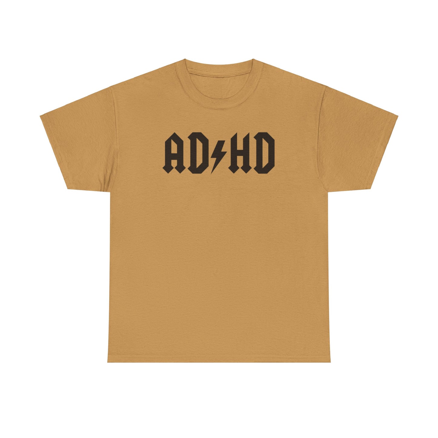 Unisex ADHD ADULT Heavy Cotton T-shirt (many colours)