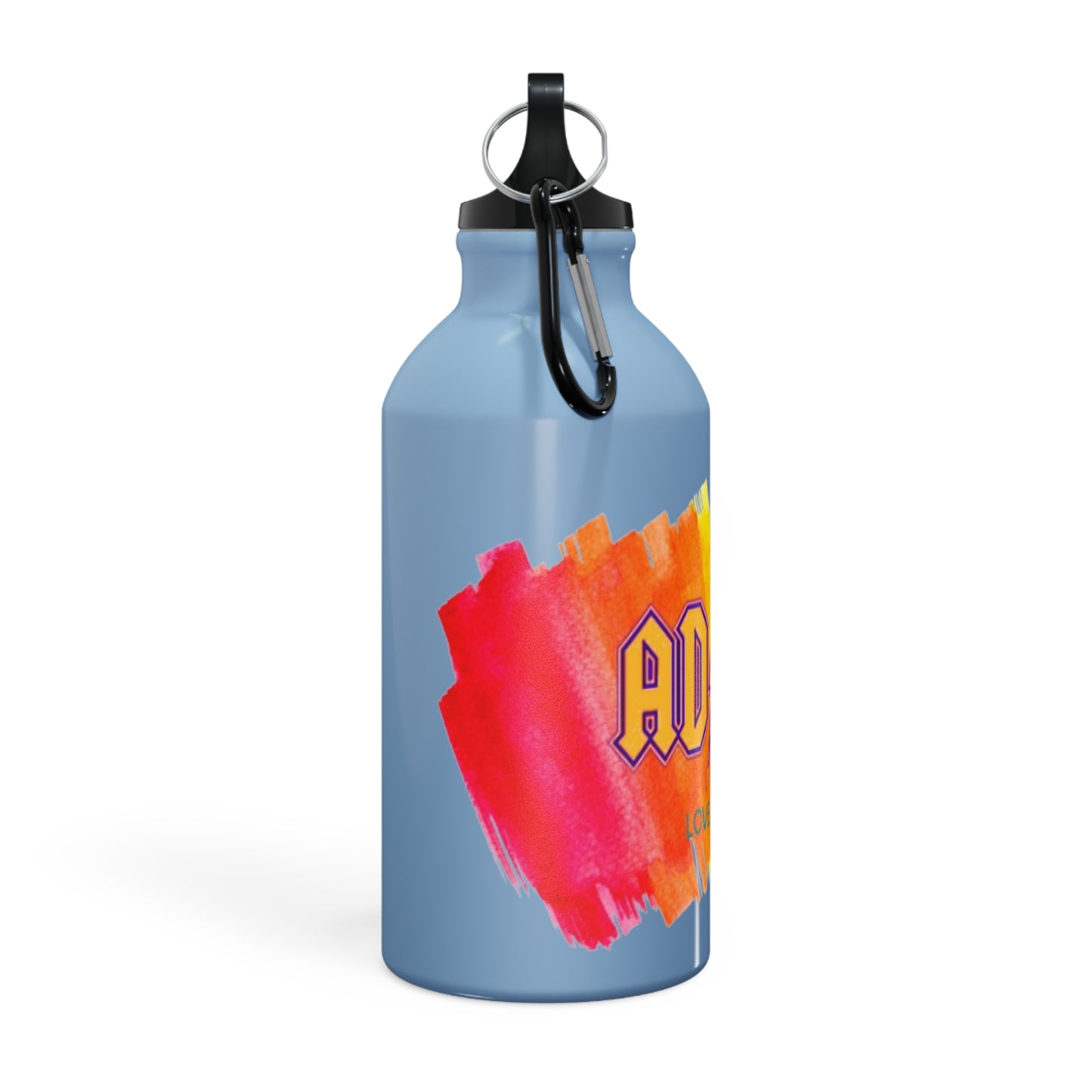 PRIDE ADHD Oregon Sport Water Bottle with CARABINER! (many colours)