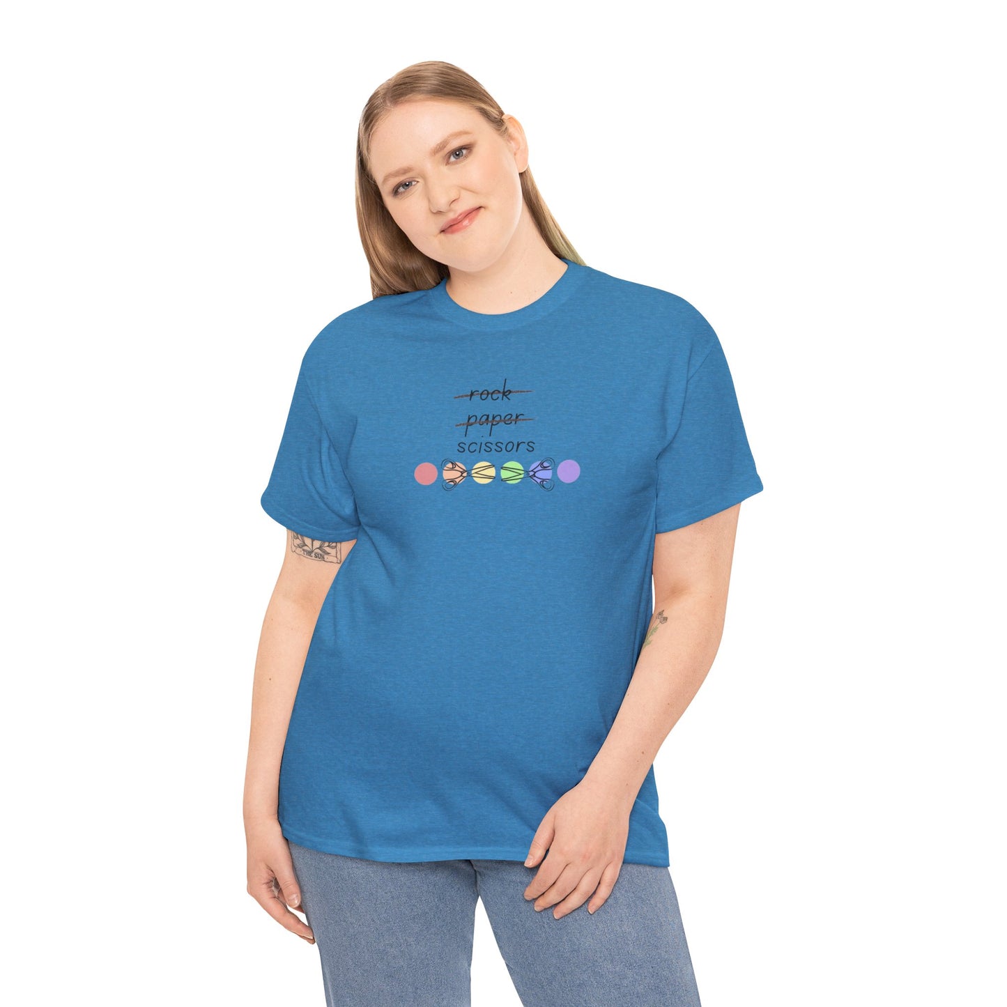 Pride Lesbian/Bi T-shirt-Unisex Heavy Cotton