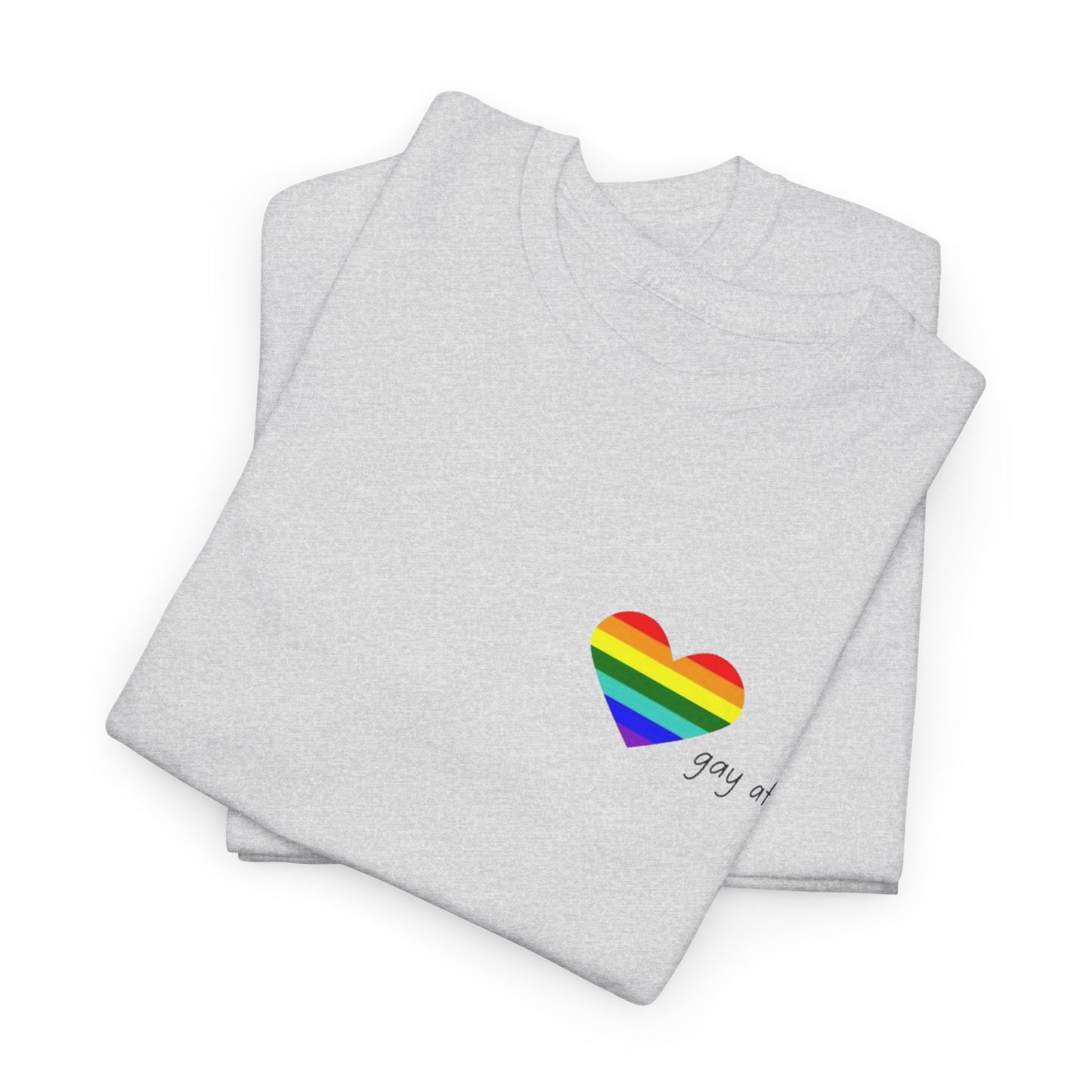Pride  GAY AF T-shirt-Unisex Heavy Cotton  (many colours)