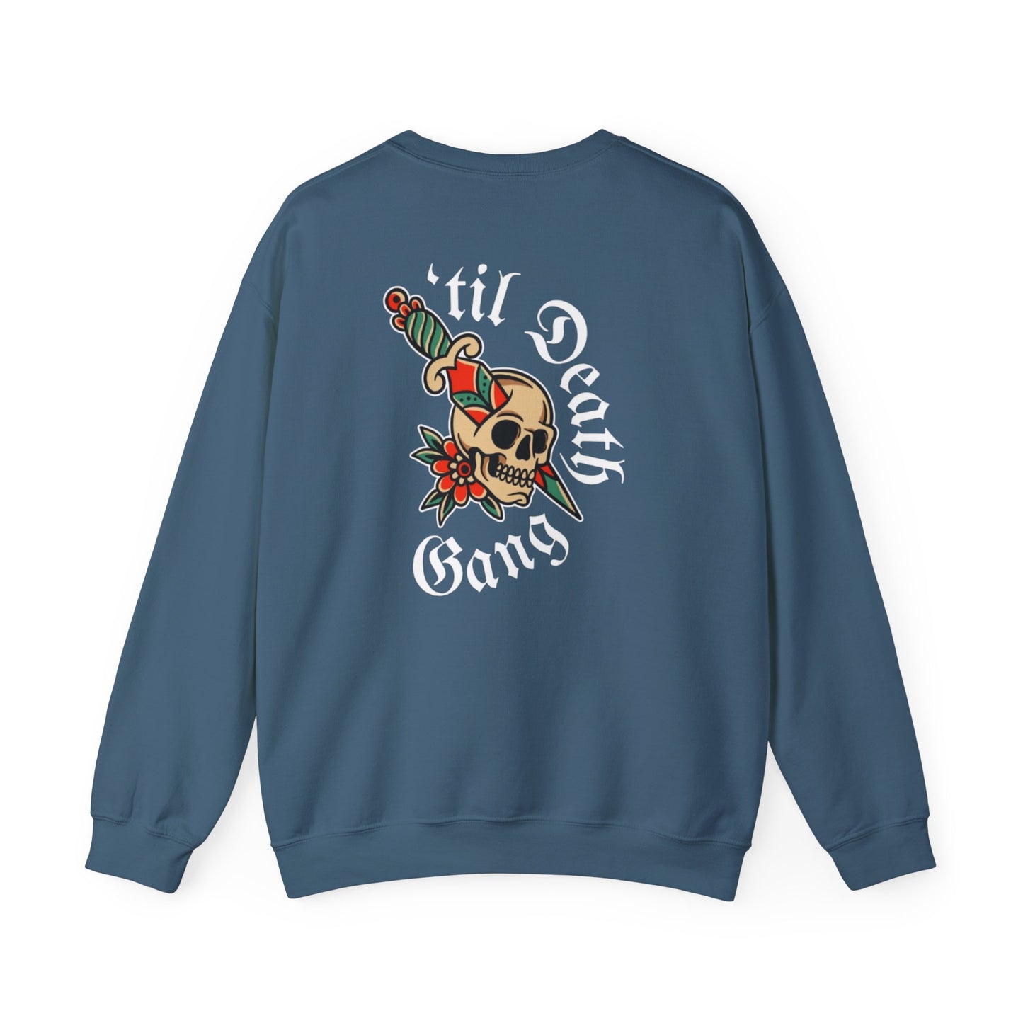 A 'Til Death Gang Unisex Heavy Blend™ Crewneck Sweatshirt