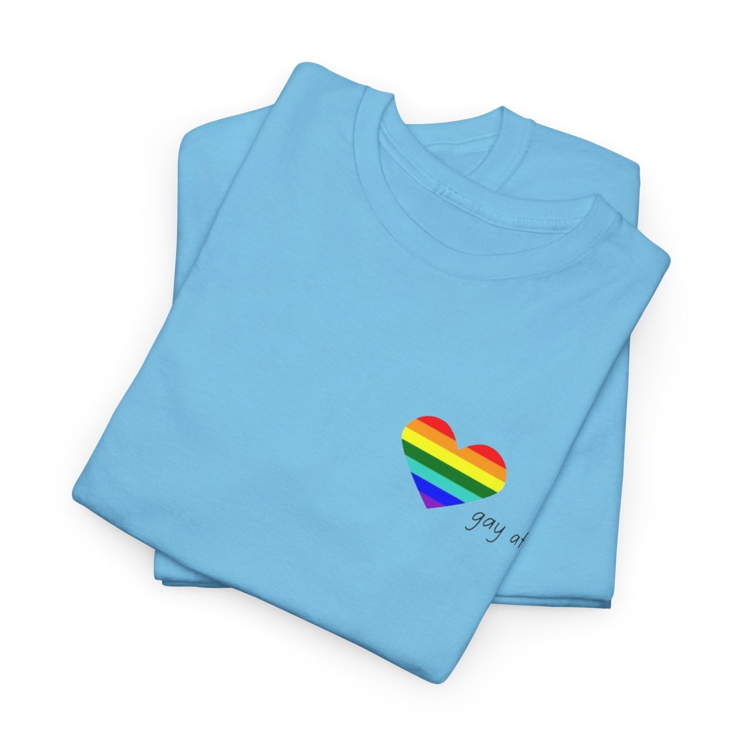 Pride  GAY AF T-shirt-Unisex Heavy Cotton  (many colours)