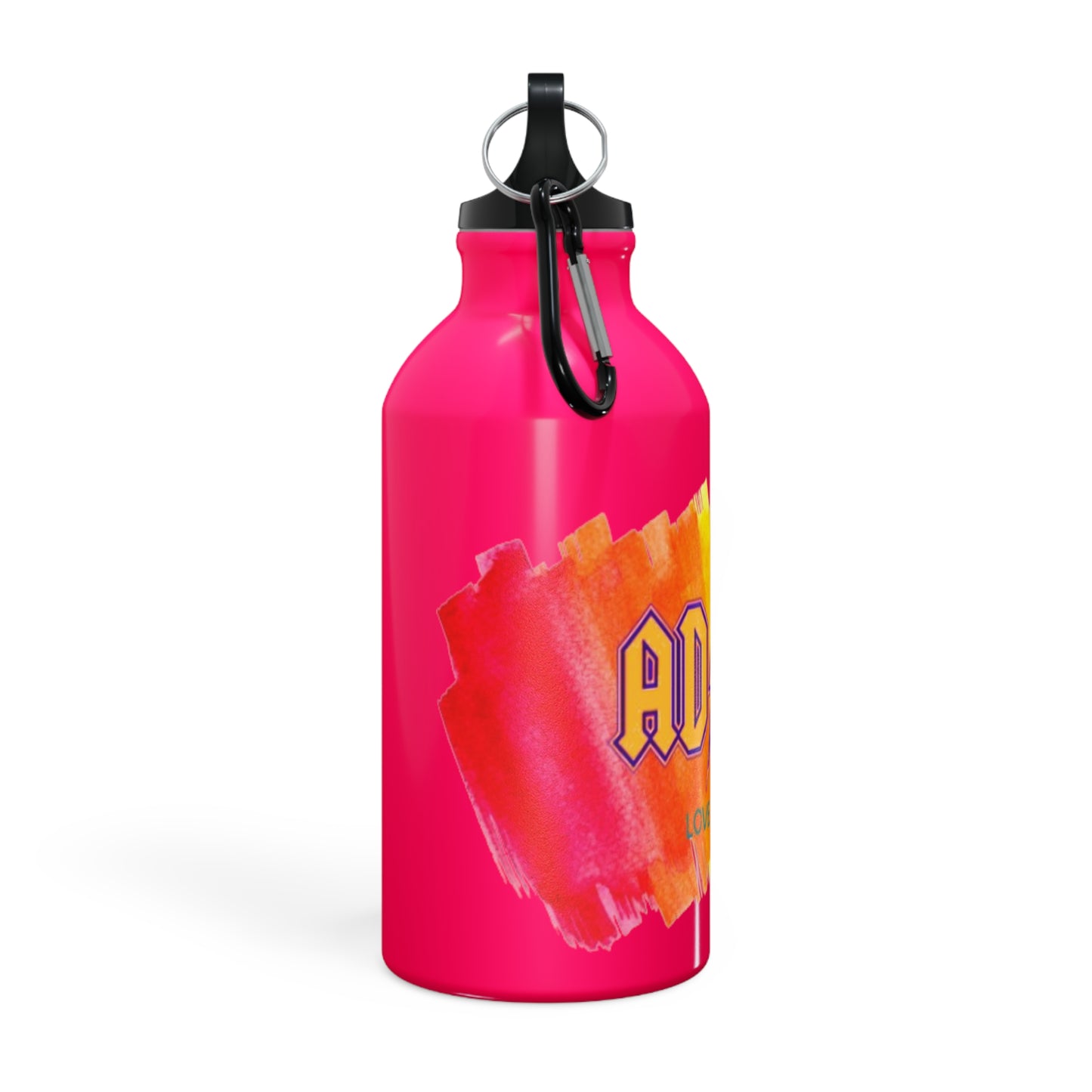 PRIDE ADHD Oregon Sport Water Bottle with CARABINER! (many colours)