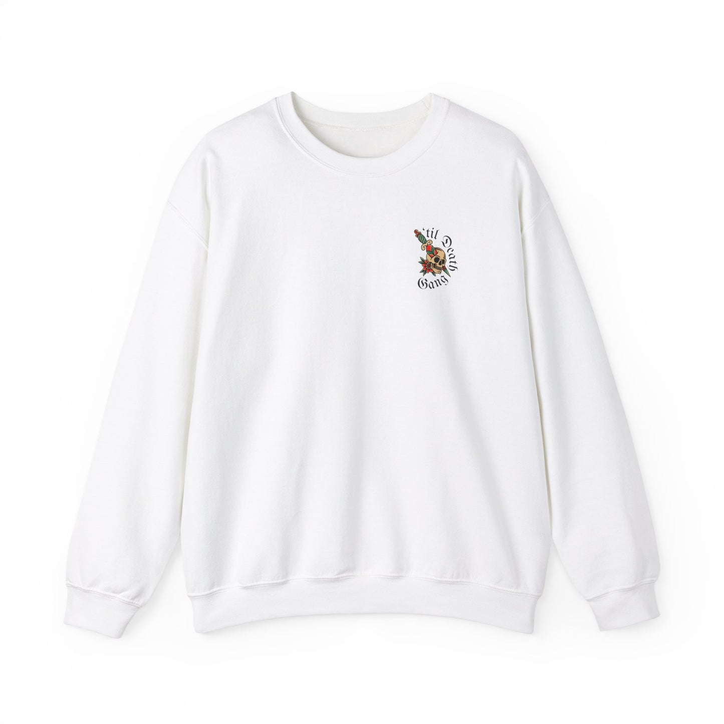 A 'Til Death Gang sweatshirt Unisex Heavy Blend™ Crewneck