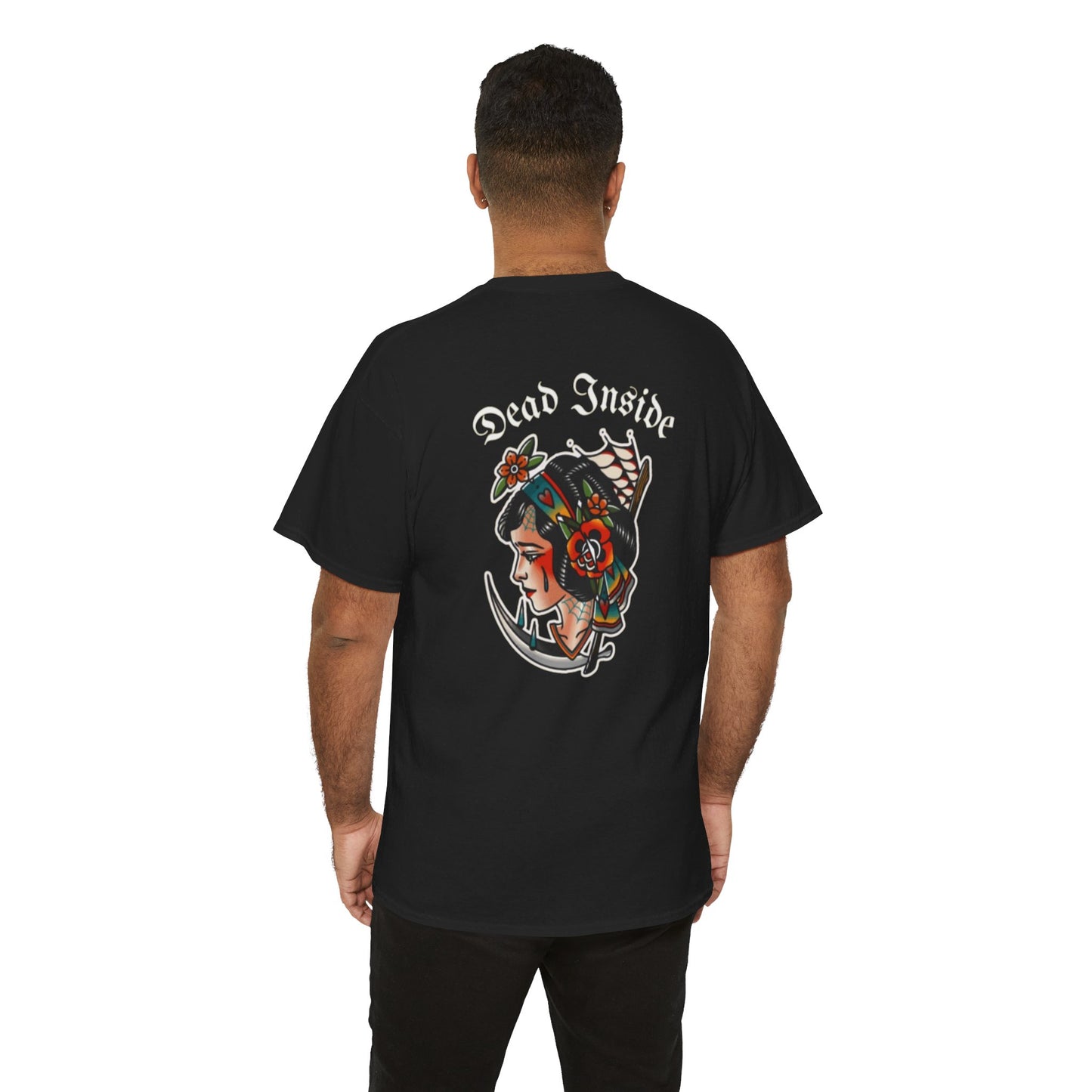 A Tattoo T-shirt Dead Inside Unisex REDUCED FROM £24.99 to £21.99 S-2XL