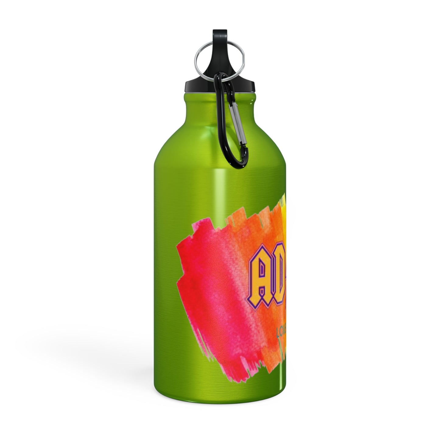 PRIDE ADHD Oregon Sport Water Bottle with CARABINER! (many colours)