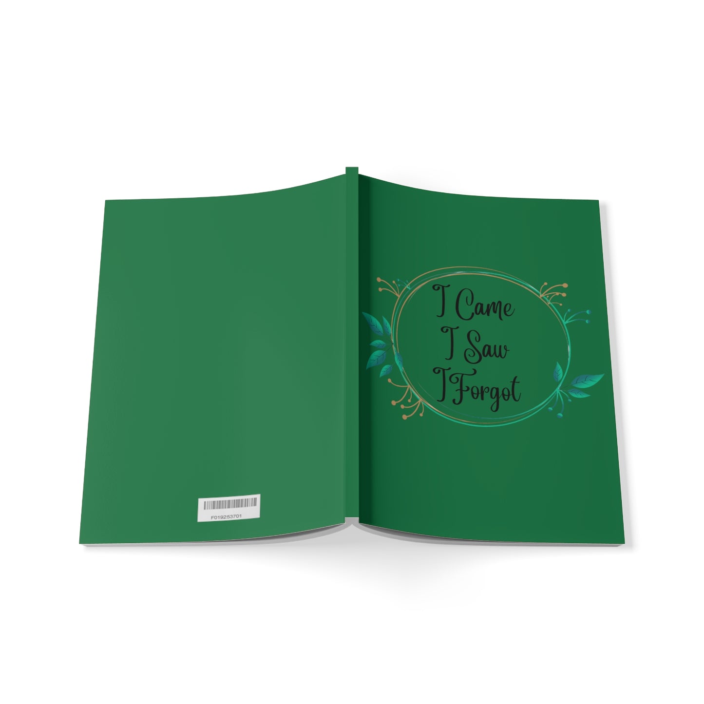 Notebook Softcover A5, I came, I saw, I forgot.