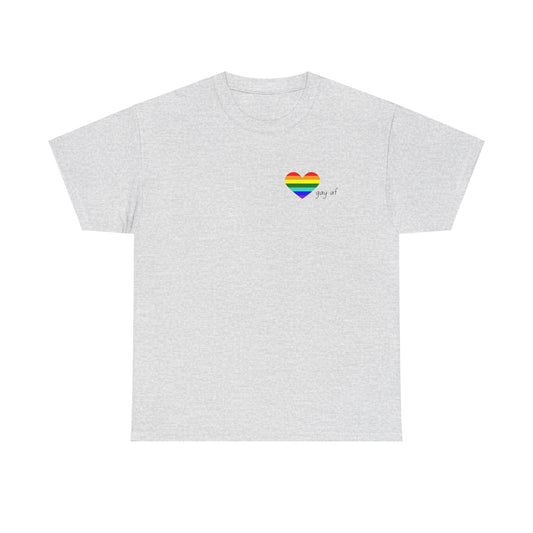 Pride  GAY AF T-shirt-Unisex Heavy Cotton  (many colours)