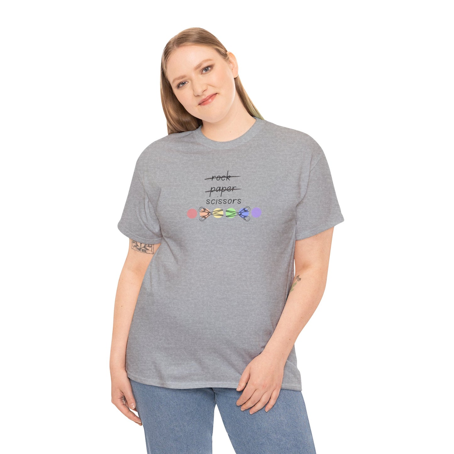 Pride Lesbian/Bi T-shirt-Unisex Heavy Cotton