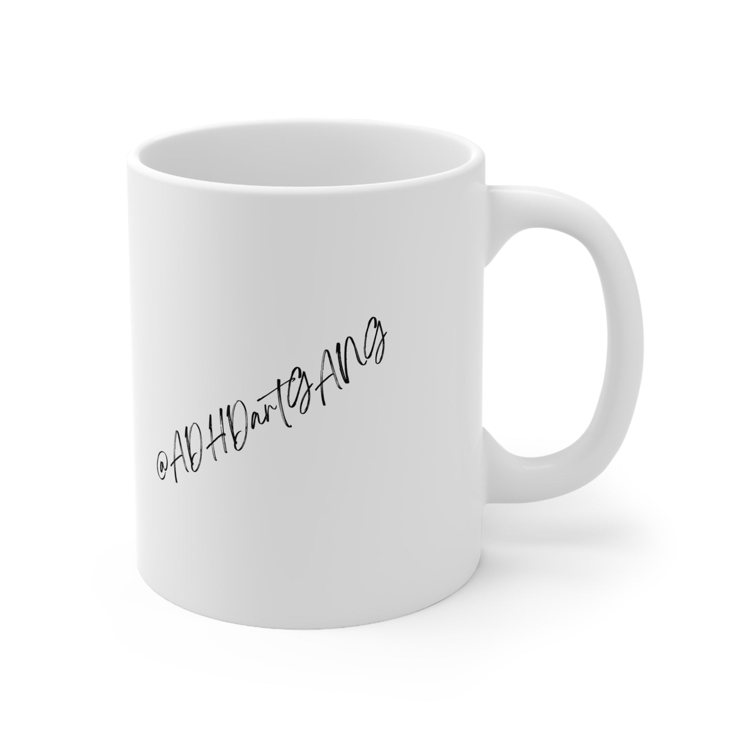 Mug - ADHD 3pm Appointment Ceramic Coffee Mug, 11oz