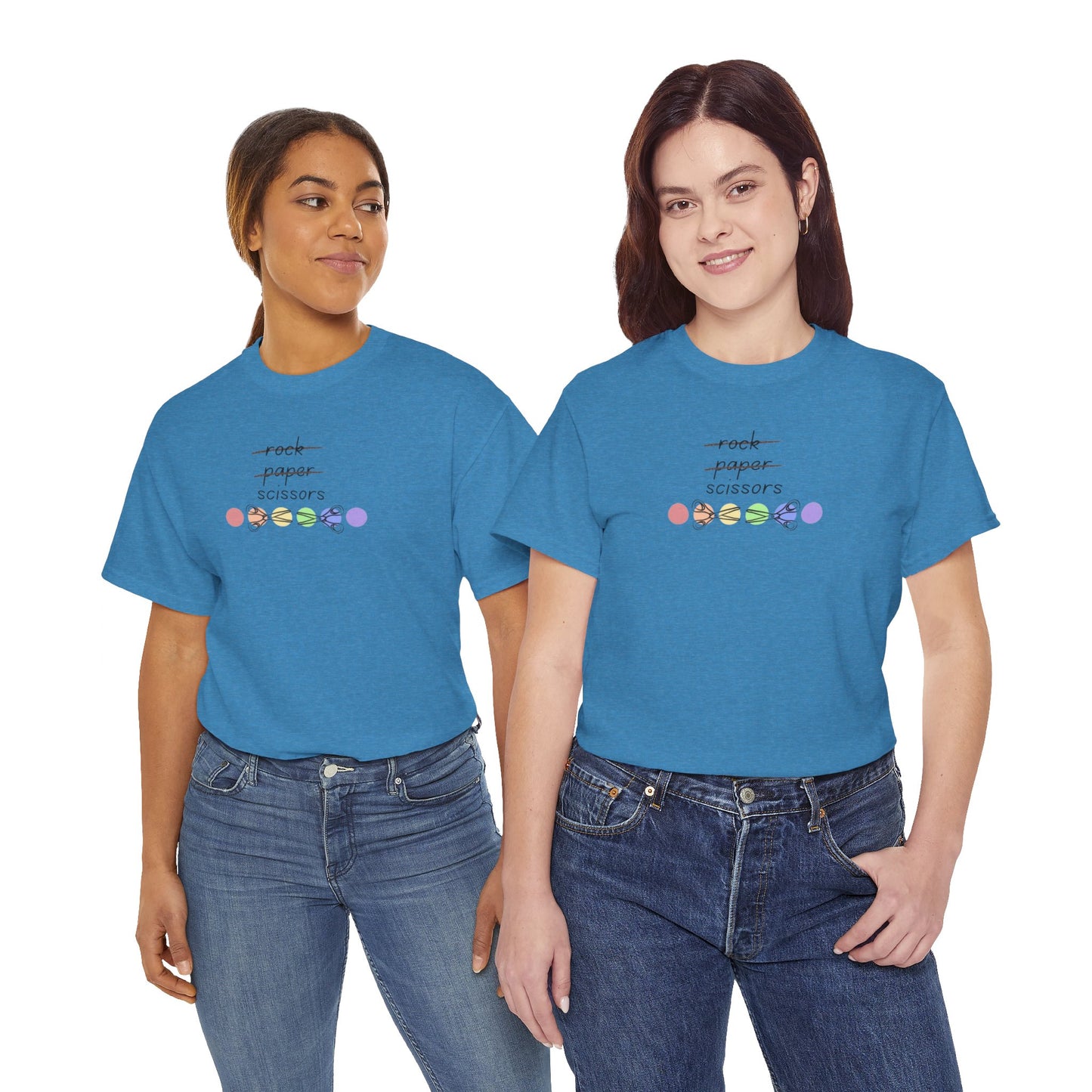 Pride Lesbian/Bi T-shirt-Unisex Heavy Cotton