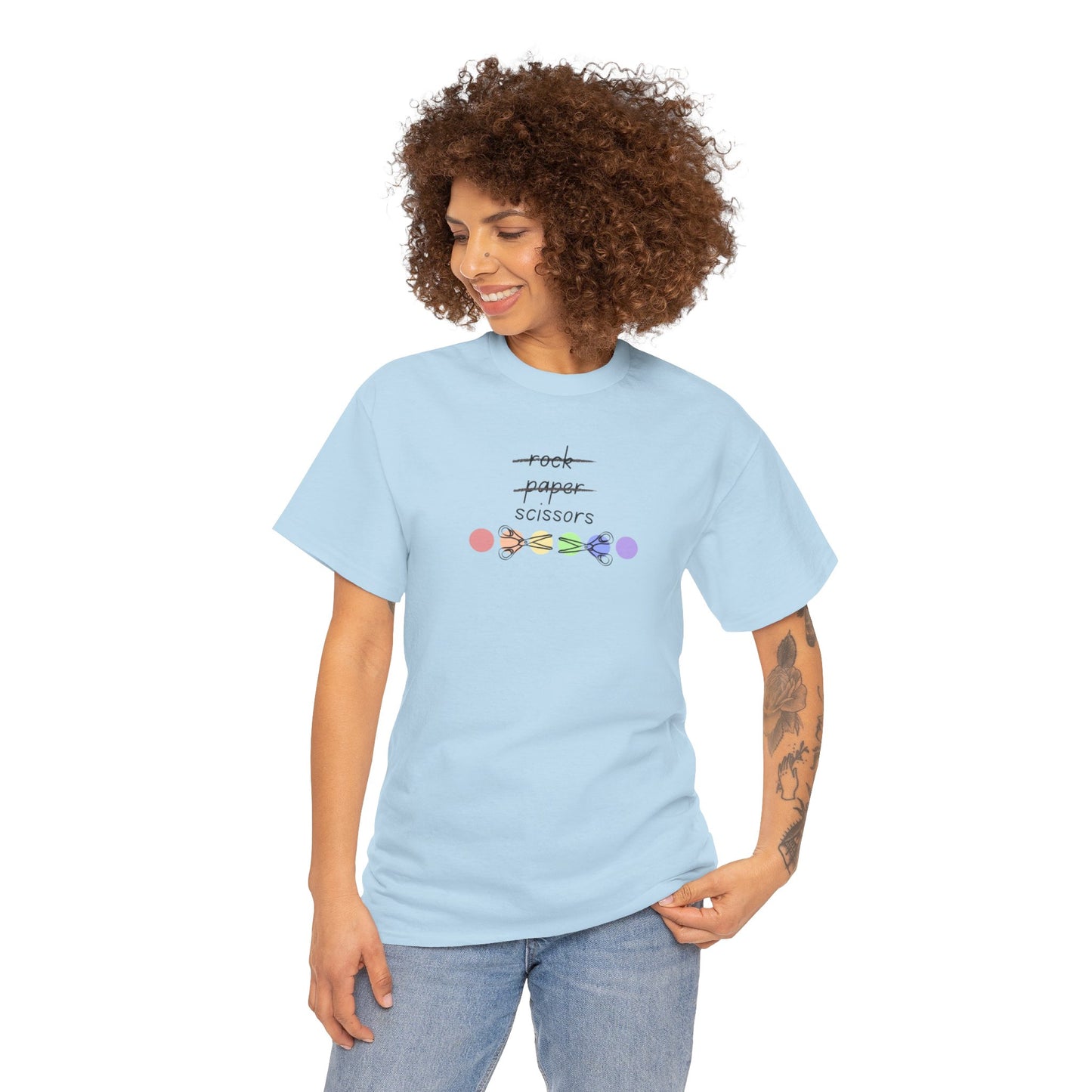 Pride Lesbian/Bi T-shirt-Unisex Heavy Cotton