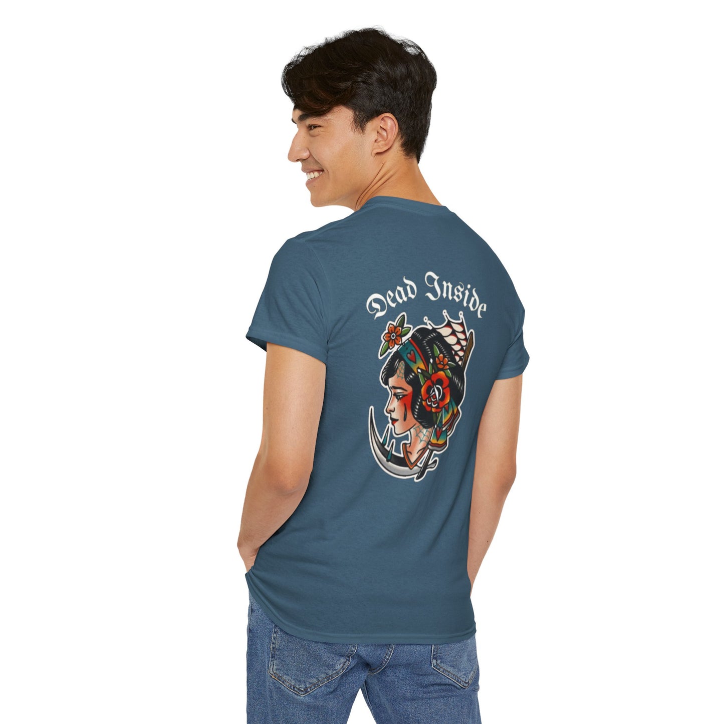 A Tattoo T-shirt Dead Inside Unisex REDUCED FROM £24.99 to £21.99 S-2XL