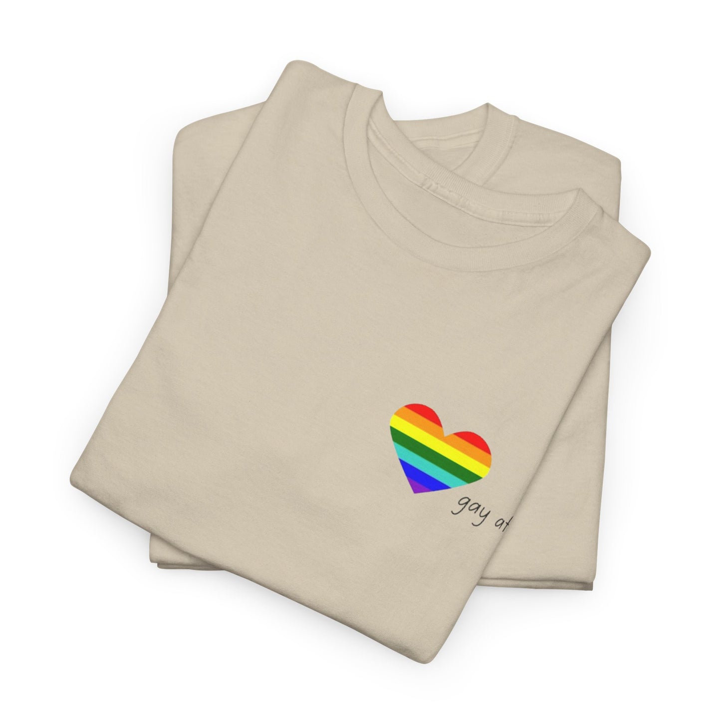 Pride  GAY AF T-shirt-Unisex Heavy Cotton  (many colours)