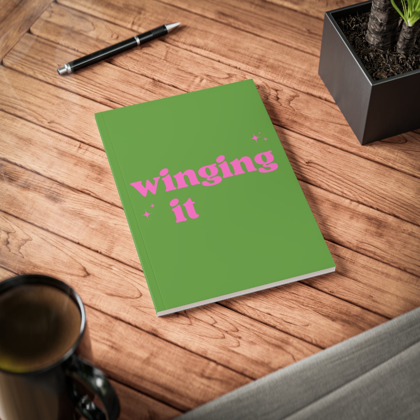 Notebook Softcover A5, Winging it