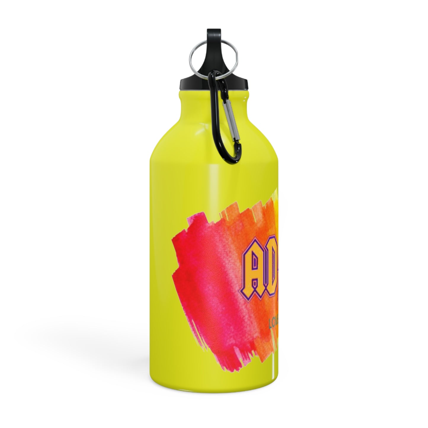 PRIDE ADHD Oregon Sport Water Bottle with CARABINER! (many colours)