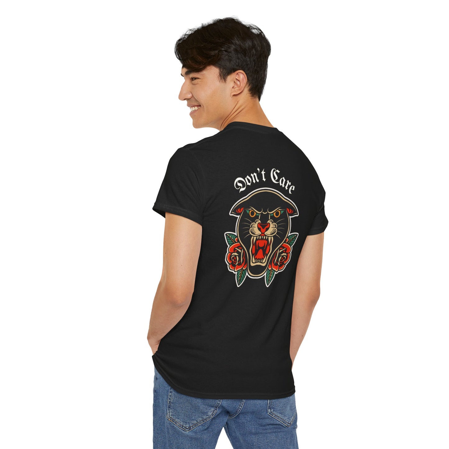 A Tattoo T-shirt Don't Care Unisex Heavy Cotton REDUCED FROM £24.99 to £21.99 S-2XL